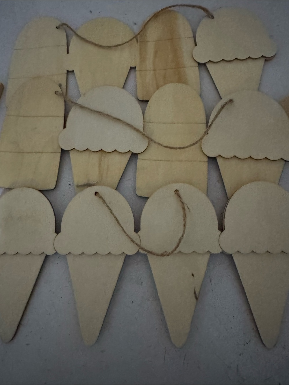 Wooden DYI Hanging ART Wood Pieces And More